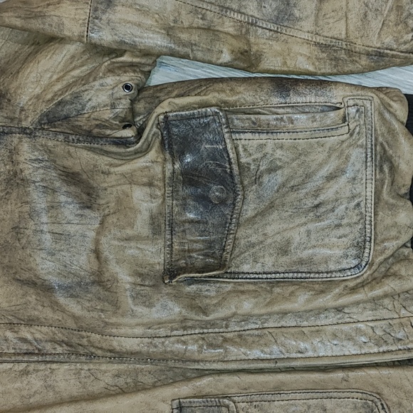 M.Julian mens aviator jacket preloved - Picture 3 of 3